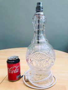 Large Cavan Crystal Lamp