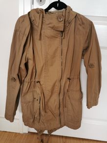 parka women jacket size 8