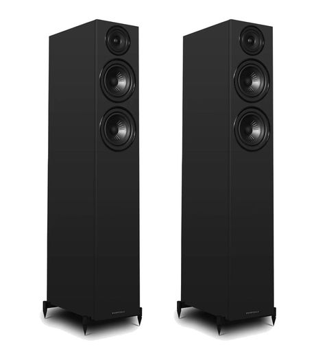 Wharfedale Diamond 12.4i (Black) Floorstanding Speakers