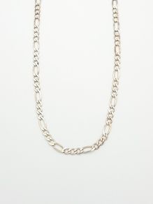 Vintage 925 Sterling Silver Figaro Chain