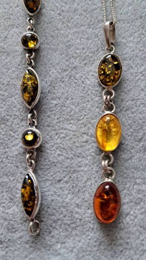 sterling silver Baltic necklace