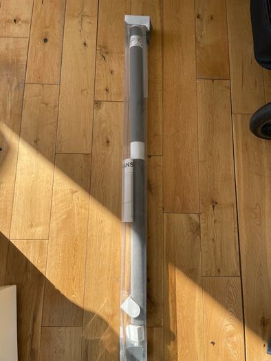 Brand new IKEA FRIDANS Blackout Roller Blind Grey 100 x 195 cm Never Used