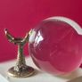 Crystal/ball and metal claw stand. Image 4