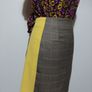 Glamorous Brown Check Skirt, New With Tags Image 9