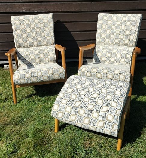 Mid Century Vintage G Plan Siesta Armchairs