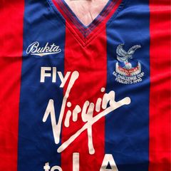 Crystal Palace 1990 FA Cup final Bukta home shirt jersey 2XL