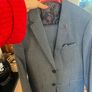 3 Piece Men's Blue Suit Image 5