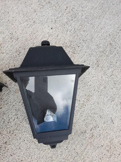 two (outdoor Wall lights)excellent condition.