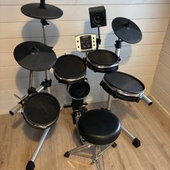 Thomann electric drum kit and Alesis speaker