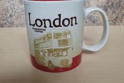 STARBUCKS London version 2 RED BUS Global City icon mug collectors series 2016 16oz cup