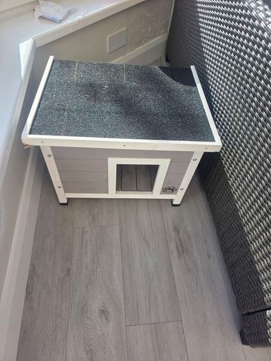 cat house both indoor and outdoor