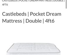 Castle Beds Pocket Dream Mattress (RRP: 349 Euro)