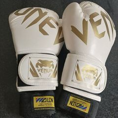 Venom Boxing Gloves and hand tapes (unused)