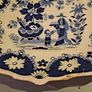 2 X Antique Oriental Plates Plus Figure Image 5