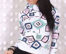 pattern hoodie size xs s sm