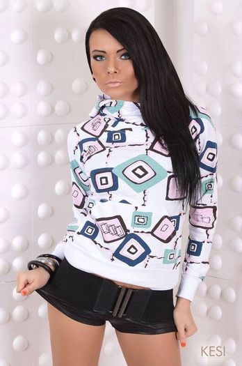 pattern hoodie size xs s sm