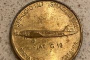Italy! Alitalia Airlines 45th anniversary coin
