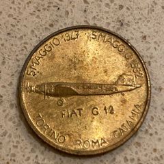 Italy! Alitalia Airlines 45th anniversary coin