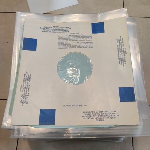 LP record vinyl sleeves and inners