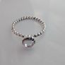 Pandora Style Birthstone Ring Image 3