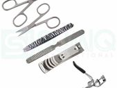 Nail Scissors Taweezer Nail Files Nail Cutter Manicure Pedicure Kit CE