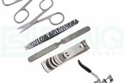 Nail Scissors Taweezer Nail Files Nail Cutter Manicure Pedicure Kit CE