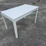 Ikea white extendable table Image 3