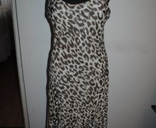 Stunning calf length dress size UK12 EU40 Postage included
