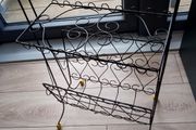 Vintage Metal Magazine Rack