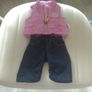 Baby Born Gilet & Trousers Image 2