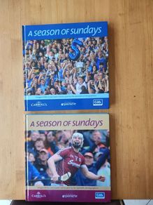 A Seasons Of Sundays X2 Images Of The 2017 And 2019 Gaelic Games Year By The Sportsfile Photographers. First Edition Large Volume Hardback With Dustjacket In Very Good Condition.