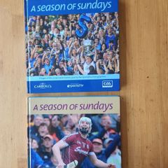 A Seasons Of Sundays X2 Images Of The 2017 And 2019 Gaelic Games Year By The Sportsfile Photographers. First Edition Large Volume Hardback With Dustjacket In Very Good Condition.