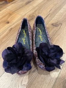 Irregular Choice ballerina flats leopard