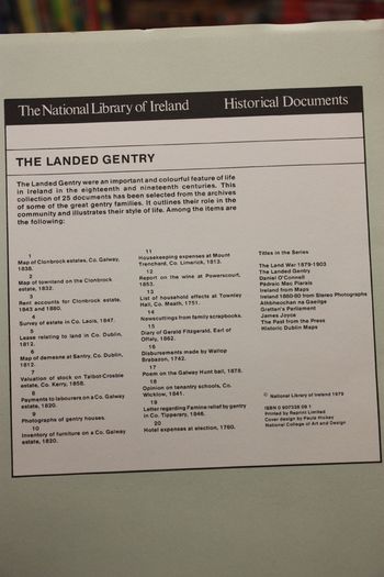 The Landed Gentry.