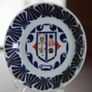"Sargadelos" Masonic Plate,Holy Year 1976 Image 2