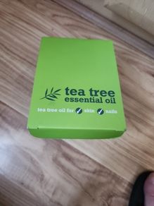 Tea tree oil box