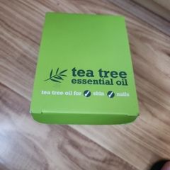 Tea tree oil box
