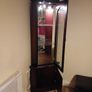 Glass Corner Cabinet with light Image 3