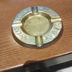 vintage players please ashtray