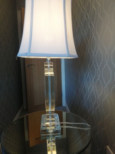 Luxuirous Glass Bedside Lamp 2nd of 2