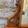 Late Victorian Oak Dressing Chest With Mirror. Image 9