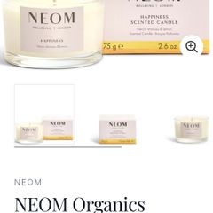 NEOM Organics Scented Happiness Travel Candle