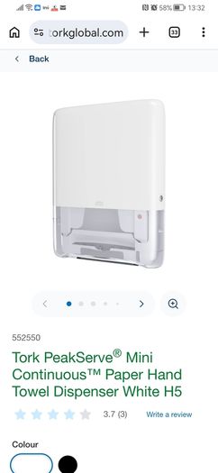 tork hand towel dispenser H5