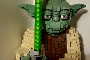 Lego Yoda Statue