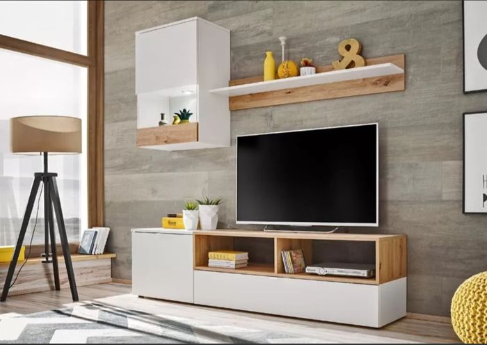 LED TV Furniture Set Living Room TV Furniture Set Modern TV Furniture Sets Mini TV Wall Units