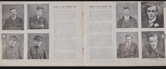 Souvenir Album of the Dublin Fighting 1922.