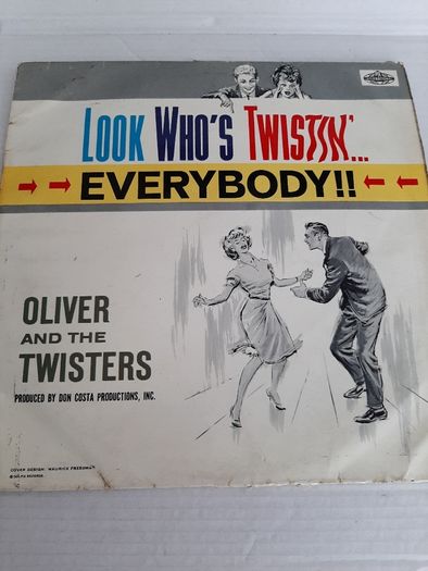 looks who's twisting vinyl LP