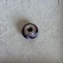 Pandora purple and blue floral murano glass charm, known as the (Flowers for You) design very good condition hallmarked Image 9