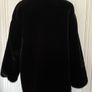 Zara Black Faux Fur Coat - Size M - Like New Image 2