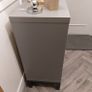 Ikea Kallax Unit, includes metal base frame and 4 bamboo inserts. Image 2